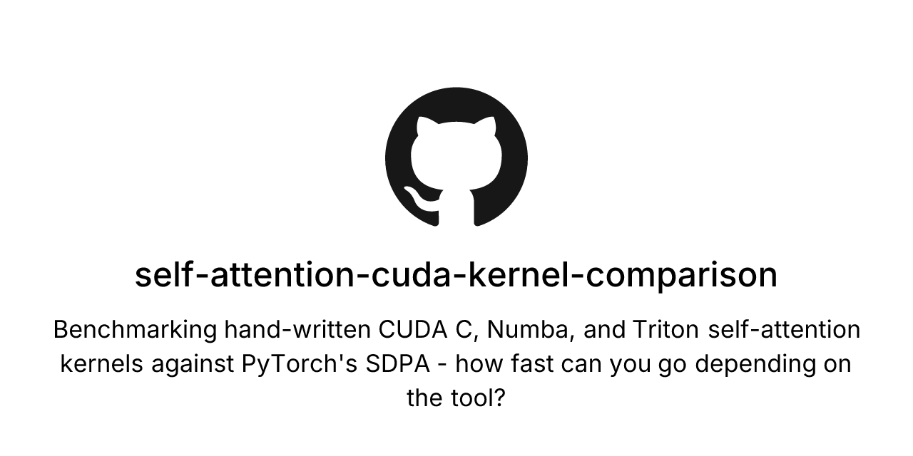self-attention-cuda-kernel-comparison