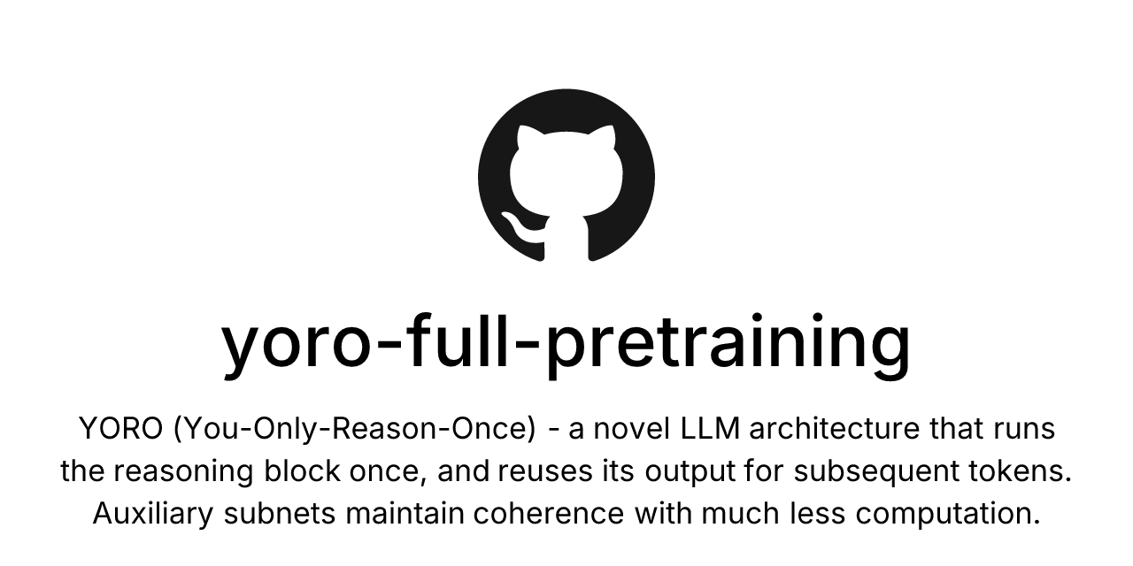 yoro-full-pretraining